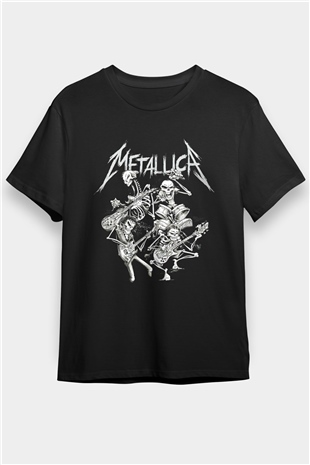 Metallica Siyah Unisex Tişört T-Shirt - TişörtFabrikası