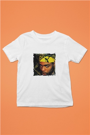 Method Man Baskılı Unisex Beyaz Çocuk Tişört