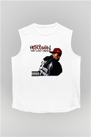 Method Man Beyaz Unisex Kolsuz Tişört