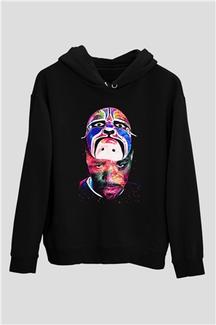 Method Man Siyah Unisex Kapüşonlu Sweatshirt