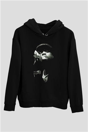 Method Man Siyah Unisex Kapüşonlu Sweatshirt