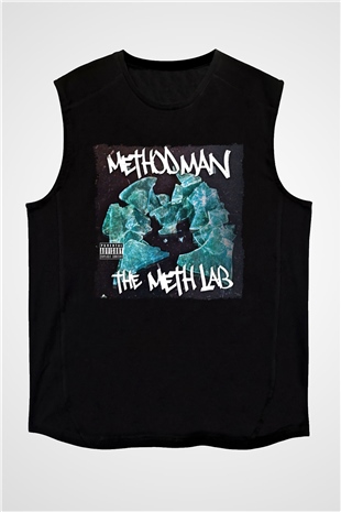 Method Man Siyah Unisex Kolsuz Tişört