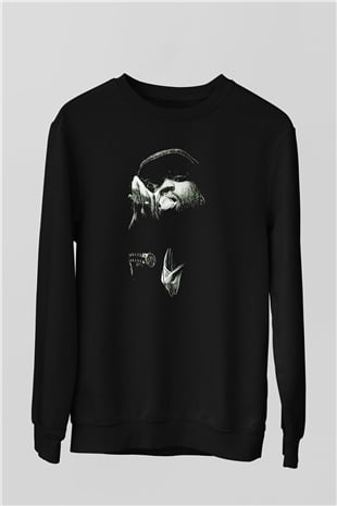 Method Man Siyah Unisex Sweatshirt