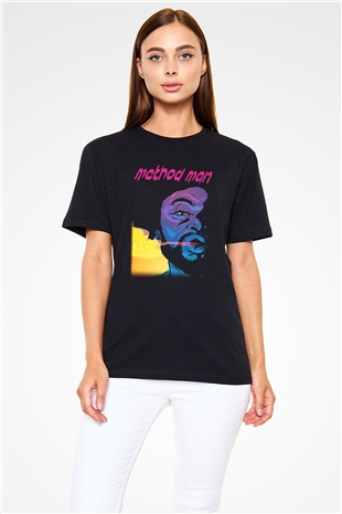 Method Man Siyah Unisex Tişört T-Shirt - TişörtFabrikası