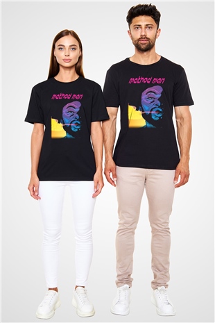 Method Man Siyah Unisex Tişört T-Shirt - TişörtFabrikası