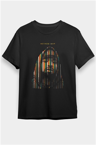 Method Man Siyah Unisex Tişört T-Shirt - TişörtFabrikası