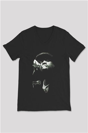 Method Man Siyah Unisex V Yaka Tişört