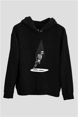 Michael Jackson Siyah Unisex Hoodie