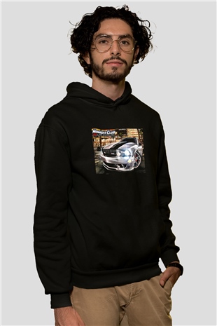 Midnight Club Siyah Unisex Hoodie