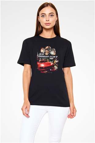 Midnight Club Siyah Unisex Tişört T-Shirt