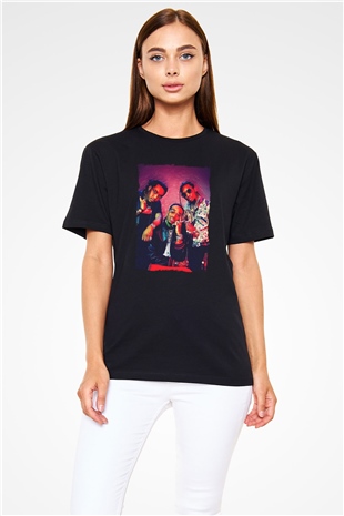 Migos Siyah Unisex Tişört T-Shirt - TişörtFabrikası