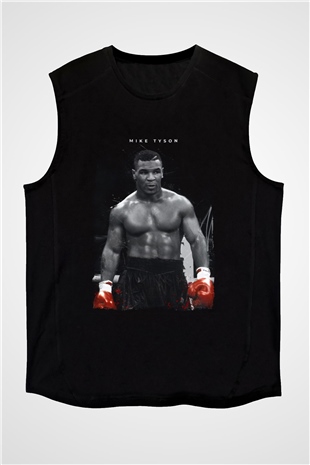 Mike Tyson Siyah Unisex  Kolsuz Tişört