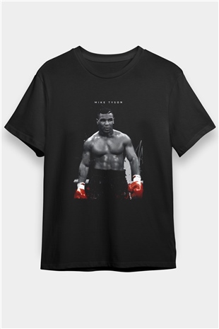 Mike Tyson Siyah Unisex Tişört