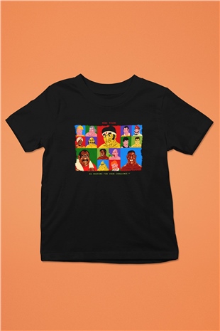 Mike Tysons Punch-Out! Siyah Unisex  Çocuk Tişört