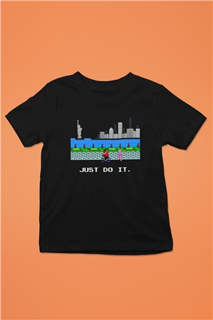 Mike Tysons Punch-Out! Siyah Unisex  Çocuk Tişört