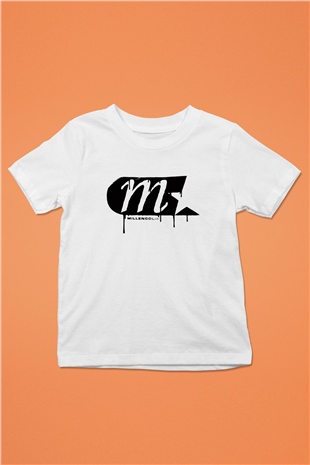 Millencolin Baskılı Beyaz Unisex Çocuk Tişört