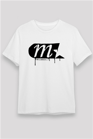Millencolin Beyaz Unisex Tişört T-Shirt - TişörtFabrikası