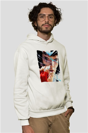 Mirrors Edge Beyaz Unisex Hoodie