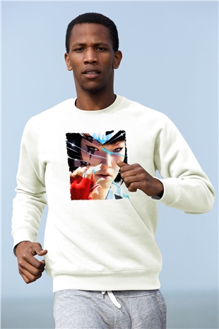 Mirrors Edge Beyaz Unisex Sweatshirt