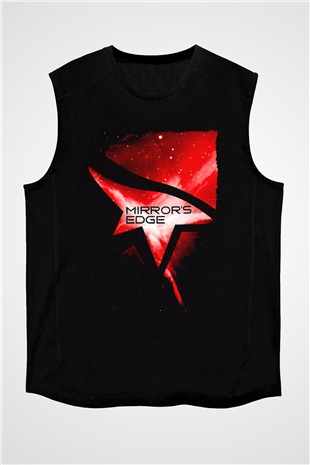 Mirrors Edge Siyah Unisex Kolsuz Tişört