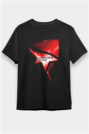 Mirrors Edge Siyah Unisex Tişört T-Shirt