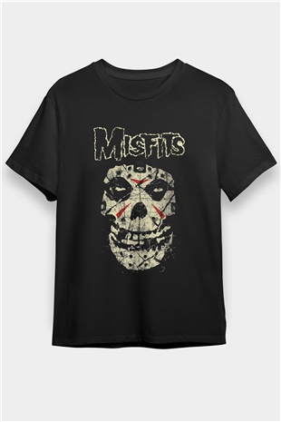 Misfits Siyah Unisex Tişört T-Shirt - TişörtFabrikası