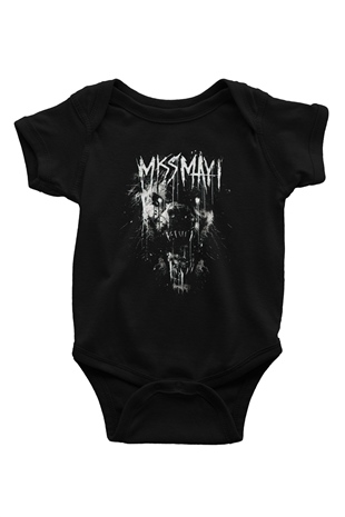 Miss May I Siyah Bebek Body - Zıbın