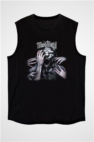 Miss May I Siyah Unisex Kolsuz Tişört