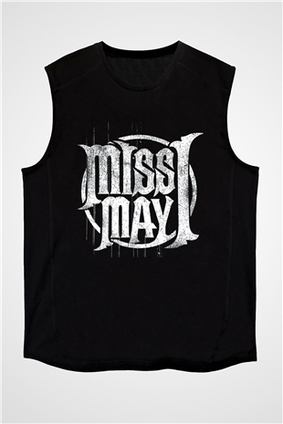 Miss May I Siyah Unisex Kolsuz Tişört