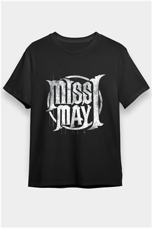 Miss May I Siyah Unisex Tişört T-Shirt - TişörtFabrikası