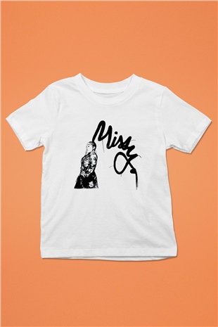 Missy Elliott Beyaz Unisex Çocuk Tişört