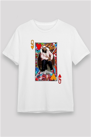 Missy Elliott Beyaz Unisex Tişört T-Shirt - TişörtFabrikası