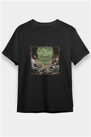 Mobb Deep Baskılı Unisex Siyah Tişört