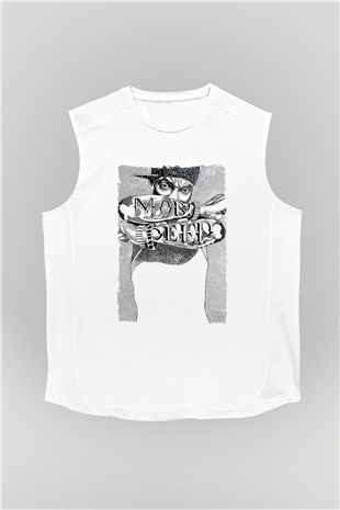 Mobb Deep Beyaz Unisex Kolsuz Tişört