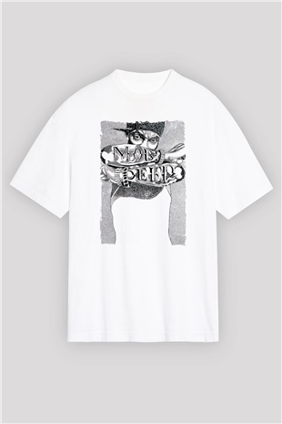Mobb Deep Beyaz Unisex Tişört T-Shirt - TişörtFabrikası