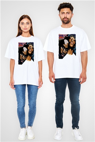 Mobb Deep Beyaz Unisex Tişört T-Shirt - TişörtFabrikası
