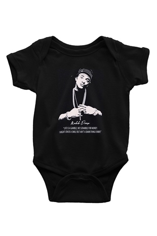Mobb Deep Siyah Bebek Body - Zıbın