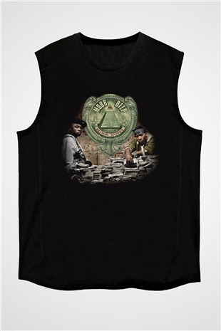 Mobb Deep Siyah Unisex Kolsuz Tişört