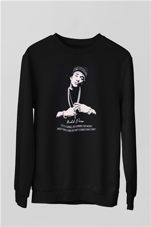 Mobb Deep Siyah Unisex Sweatshirt