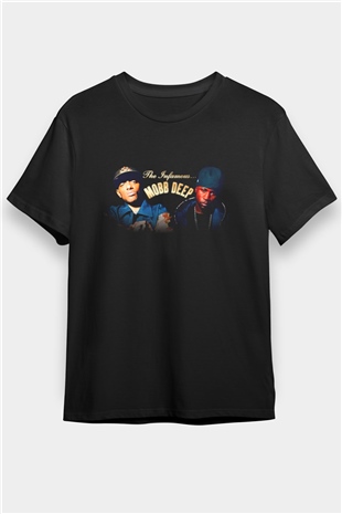 Mobb Deep Siyah Unisex Tişört T-Shirt - TişörtFabrikası