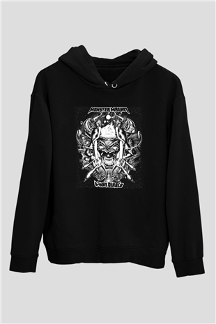 Monster Magnet Siyah Unisex Hoodie