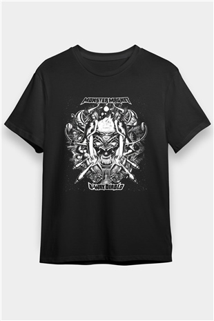 Monster Magnet Siyah Unisex Tişört T-Shirt - TişörtFabrikası