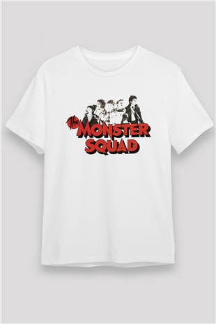 Monster Squad Beyaz Unisex Tişört