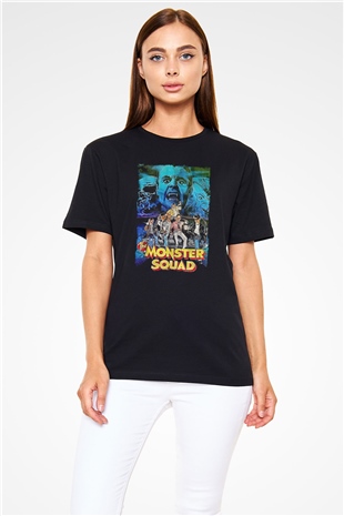Monster Squad Siyah Unisex Tişört