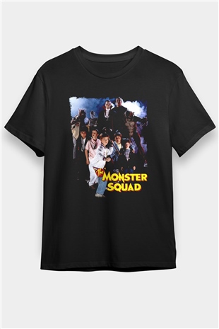 Monster Squad Siyah Unisex Tişört