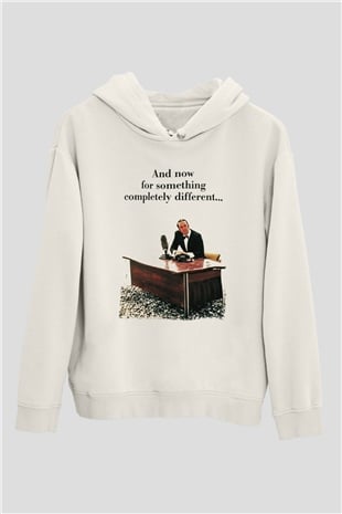 Monty Pythons Flying Circus Beyaz Unisex Kapşonlu Sweatshirt