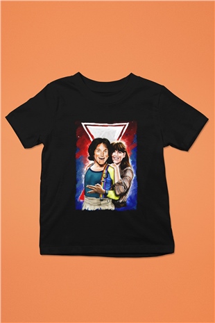 Mork and Mindy Siyah Unisex  Çocuk Tişört