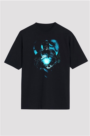Mortal Kombat Siyah Unisex Oversize Tişört T-Shirt