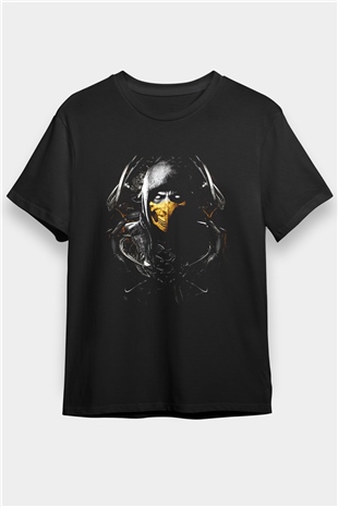 Mortal Kombat Siyah Unisex Tişört T-Shirt