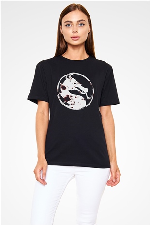 Mortal Kombat Siyah Unisex Tişört T-Shirt
